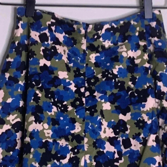 Kate Spade Saturday Floral Camo Pattern Circle Mini Skirt, size 00 - Picture 6 of 7